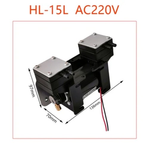Bomba de vacío de presión negativa bomba de succión para equipos de belleza HL-15V/HL-15L - Imagen 9 de 9