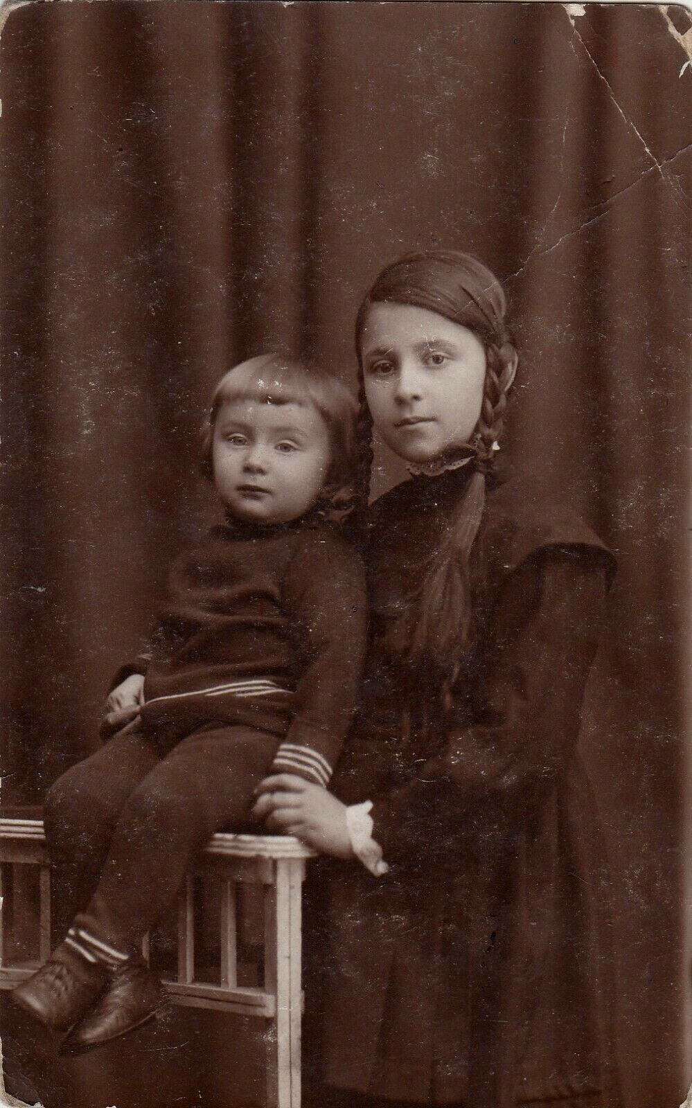 1920s Pretty young teen girl boy long hair braids pigtails Russian antique photo | eBay 1920s Pretty young teen girl boy long hair braids pigtails Russian antique photo | eBay