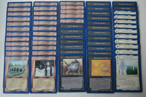 MECCG Middle-Earth THE WIZARDS UNLIMITED Juego Completo Poco Común 121 Cartas Inglés - Imagen 2 de 2