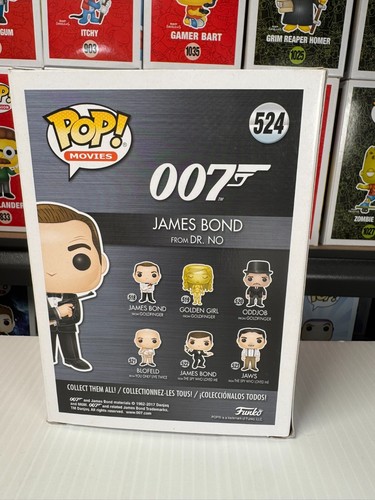 Funko Pop! Películas: James Bond #524 (Figura de vinilo de agente icónico) - Imagen 3 de 6