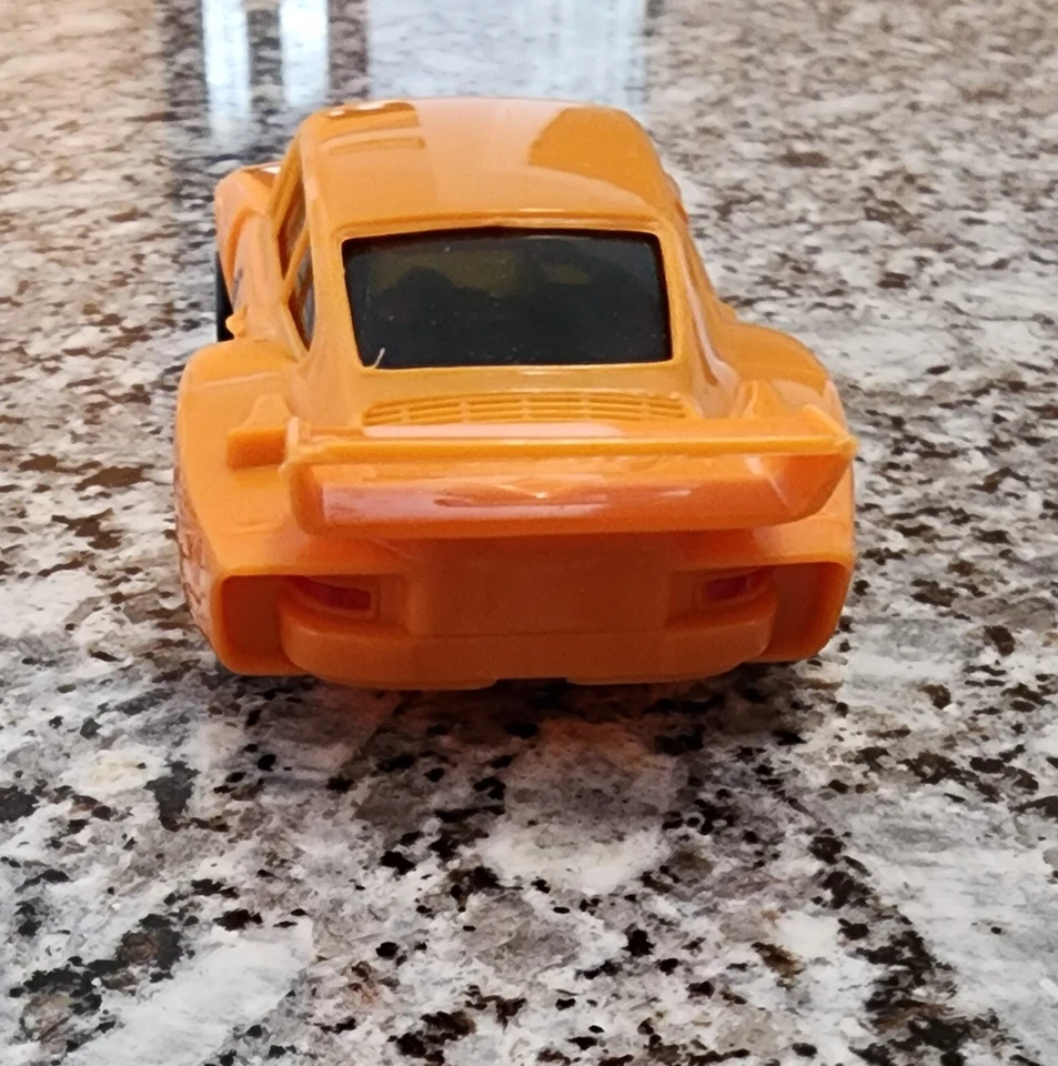 Bachmann SUPERTRAX 1/32-1/43 scale SLOT CAR - Orange Porche NOS "See Sale Price" - Image 4 of 4