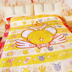 Card Captor Sakura Kero & Spinel Plush Soft Blanket Cute ...