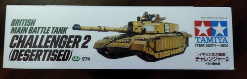Tamiya 35274 Challenger II (Desertised) carro armato modellismo nuovo sigillato - Foto 4 di 6