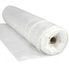 Vapor Barrier Supply - Dura Skrim 6mil String Reinforced White Plastic Sheeting