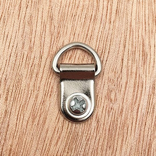 12pcs D Ring Picture Hangers with Screws Picture Hooks Single Hole - Picture 2 of 5