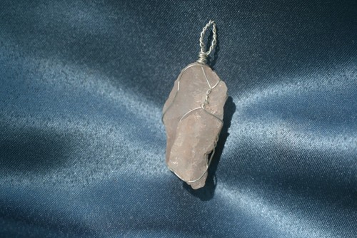 Rosa Nirvana Quarz Anhänger Öffnung in die Zukunft 5262 - Bild 4 von 4