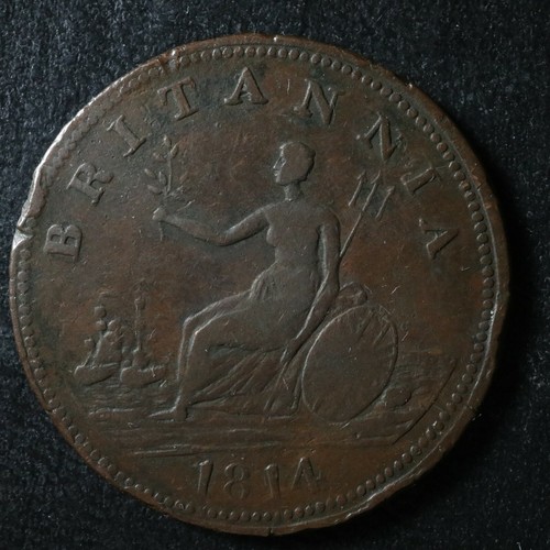 NS-7B4 Broke token 1814 Canada Nova Scotia Halifax Britannia ship Breton 879 - Picture 1 of 2