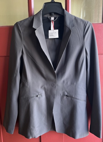 Athleta Interstellar Blazer Jacket Career Steel Gray NEW MSRP $198 Size 6 NWT - Picture 3 of 12