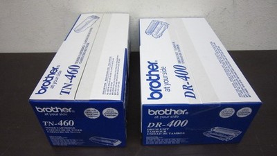 Set of 2 Brother TN460 DR-400 Toner Drum HL-1240 MFC-8600 NEW Sealed Box
