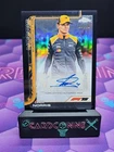 2025 Topps Chrome Formula 1 F1 Lando Norris Black Refractor Auto /10 McLaren