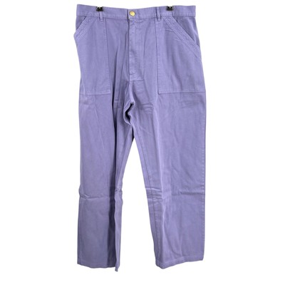 Big Bud Press Purple Work Pants Utility Straight Leg 0XL Long New