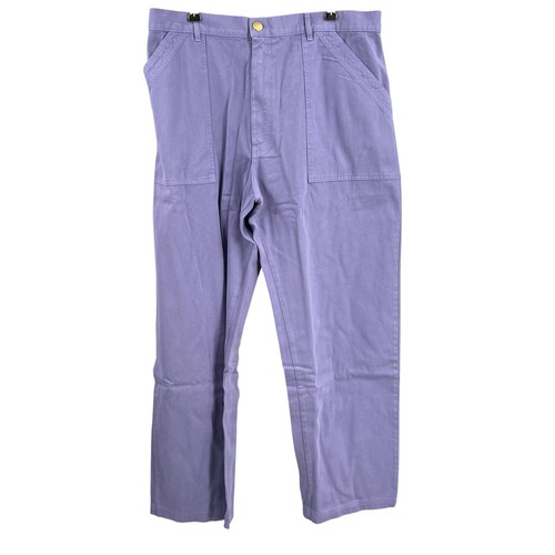 Big Bud Press Purple Work Pants Utility Straight Leg 0XL Long New - Foto 1 di 7