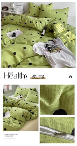 Stripe Bedding Comforter Set with Pillowcase Bed Sheet Bed Linen Duvet Cover Set - Picture 23 of 30