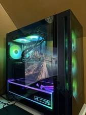 ASUS - ROG GM700 Gaming Desktop - AMD Ryzen 7 9800X3D - 32GB Memory - NVIDIA ...