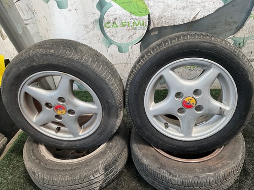 4 CERCHI IN LEGA PER FIAT Cinquecento 1° Serie 155/70R13 (92>99)