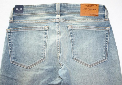 Lucky Brand Womens 00 24 Jeans Skinny High-Rise Vintage Muse Distressed Blue $99 - Bild 4 von 6