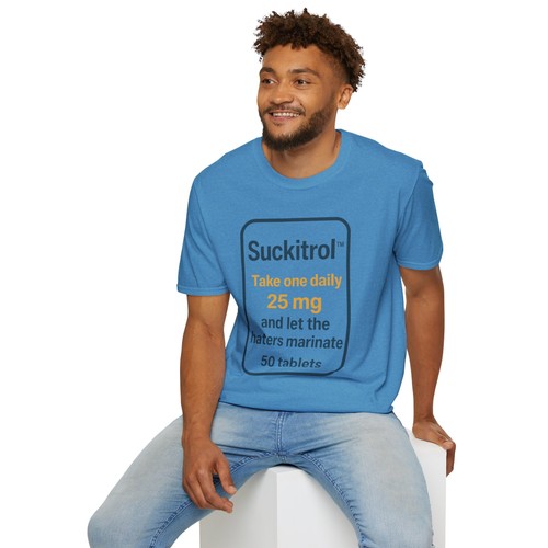 Camiseta Suckitrol Humor - Camiseta Unisex Estilo Suave para Individuos Amantes de la Diversión - Imagen 54 de 91