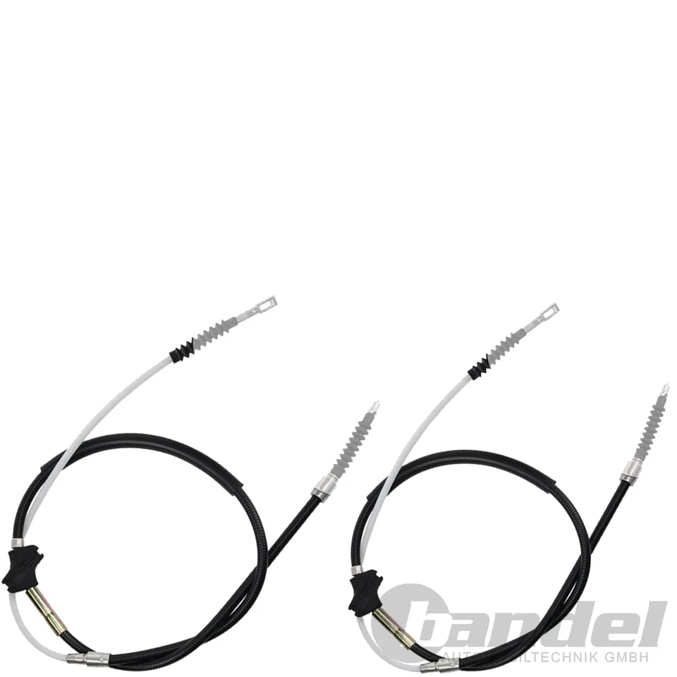 2xATE Cable de Freno Mano Eje Trasero Izquierdo + Derecho Apto para Audi A6 C4 - Imagen 2 de 2