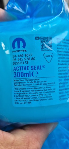 Reifenpannenset Reifenreparaturkit Citroen Peugot Kompressor pannenspray 300 - Bild 4 von 6