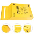 Wall Mount Letter Box Vintage Style Letter Case Wall Mailbox Decor