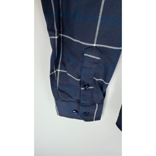 RSVLTS Barry Flanilow Manga Larga Franela Abotonada Camisa Para Hombres Grande Borland Nueva - Imagen 6 de 9