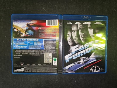 blu-ray FAST & FURIOUS, V.Diesel, P.Walker, M.Rodriguez, J.Brewster