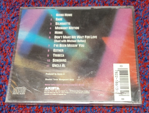 LIVE by Kenny G (CD 1989, Arista) Brand New - Factory Sealed - Picture 2 of 3
