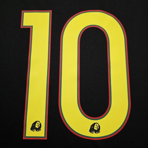 2023 Adidas Jamaica Third Soccer Jersey Bob Marley Men XL 3 Little Birds Ajax - Picture 6 of 7