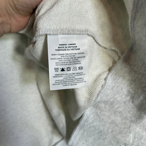Nike Plus Size Chill Terry Full-Zip French Terry Hoodie, birch heather 1X - Picture 8 of 9
