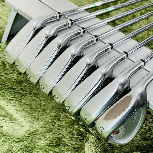 PRGR egg PF Iron set golf club 6-P, A, AS, S 8pcs NS PRO Zelos7 /R #AB08454 - Picture 4 of 9
