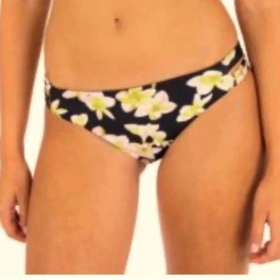 HURLEY Carissa Moore Aloha Collection Max Plumeria Bikini Bottom Size:Medium NEW