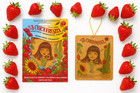 15 LA CHICA FRESITA Fresa/Strawberry Car Air Freshener Aromatizante 