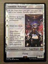 Magic The Gathering MTG Final Fantasy Summon: Bahamut Standard M/NM