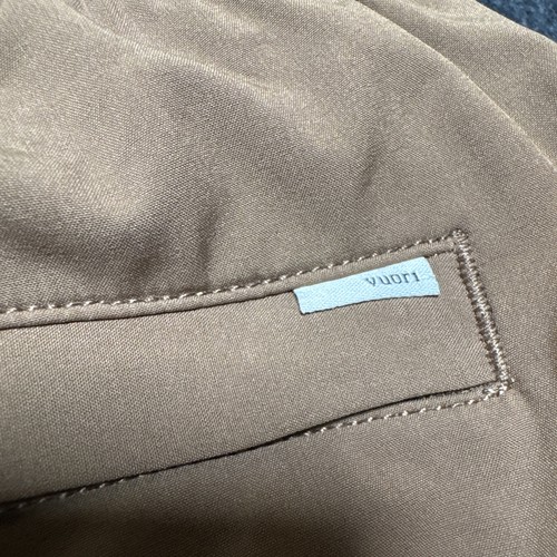 Vuori Kore Joggers Men Sz S Pecan Brown Stretch Weave Performance Copper Lounge - Picture 10 of 14