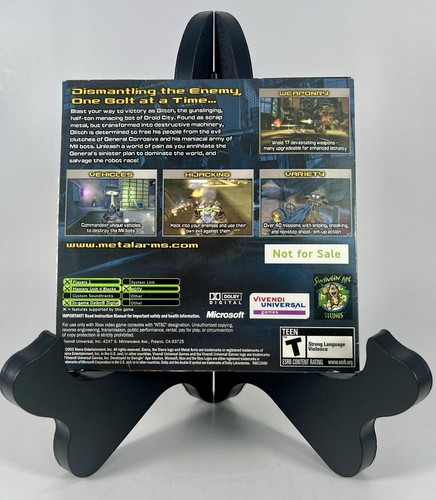 Xbox Metal Arms: Glitch in the System Demo Disc TESTED - Picture 2 of 8