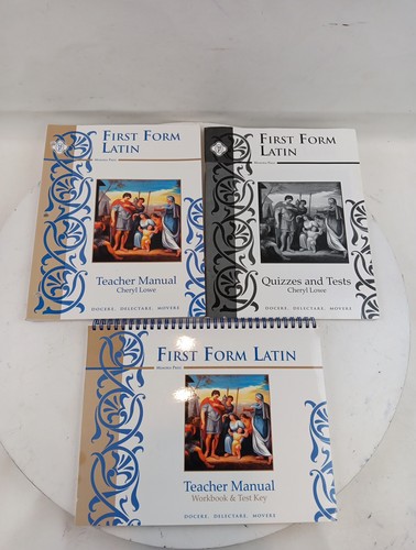 First Form Latin Teachers Manual, Workbook & Test Key, Quizzes and Tests 3 Books - Bild 1 von 19