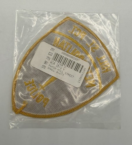 Metropolitan Police Dept Hill Street Blues TV-Serie bestickter Stoffaufnäher neu - Bild 4 von 5