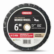 6" Wheel for Walk-Behind Mowers, Universal Fit (R-72-106)