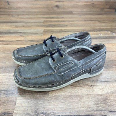 Pikolinos Zaragoza 45 US Size 12 Men's Leather Shoes, Gray Leather