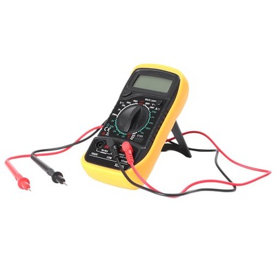 1x Digital LCD Multimeter Voltmeter Ohmmeter Ammeter 200/600V 200Ω－2MΩ