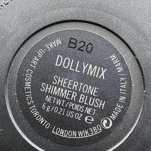 MAC Cosmetics Sheertone Shimmer Blush - Dollymix - NEW - Picture 4 of 4