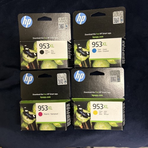 Original HP 953XL Tintenpatronen, C/M/Y/K für HP OfficeJet Pro 7720 8210 8725