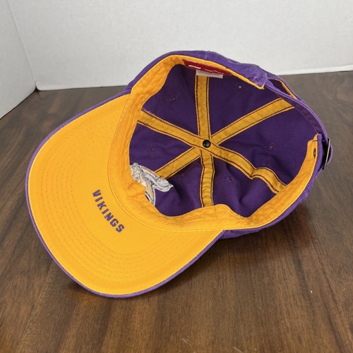 Minnesota Vikings Reebok Adjustable Hat OSFA NFL Cap - Picture 8 of 11