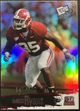 2006 Press Pass Football #44 - DeMeco Ryans RC - Alabama Crimson Tide Gold /500