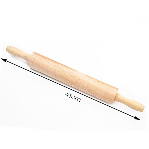 Rullo Rolling Pin Cilindro Biscotti di Precisione Cottura Legno - Foto 12 di 12