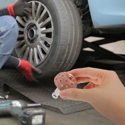 2pz Testina Reparazione Pneumatici per Rettificatrice - Ruota Lucidante Pneumatici Auto - Foto 7 di 12
