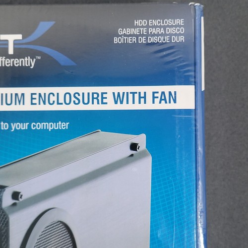 Sabrent EC-UEIS7 3.5" SATA/IDE Hard Drive Aluminum Closure with Fan 2.0 USB NEW - Picture 3 of 11