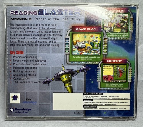 Reading Blaster | Mission 2 Planet of the Lost Things | Ages 6-7 | Skill Builder - Picture 7 of 8