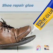 Clear Shoe Repair Glue   Strong Flexible Adhesive for Boots, Heels  Sneakers