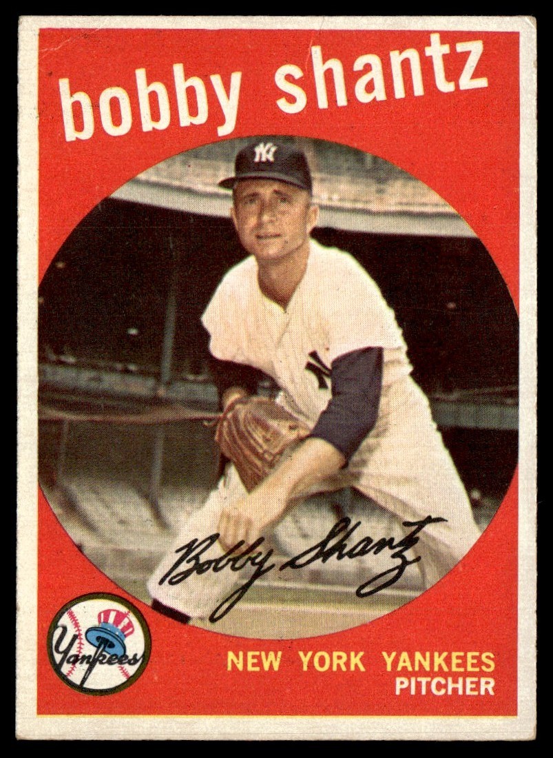 1959 Topps Bobby Shantz #222